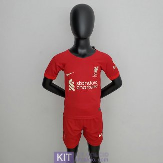 Maglia Liverpool Bambino Gara Home 2022/2023