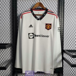 Maglia ML Manchester United Gara Away 2022/2023