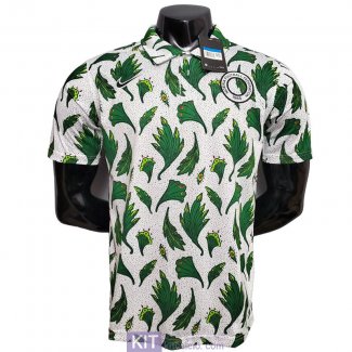 Maglia Nigeria Polo White Green 2020/2021