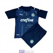 Maglia Palmeiras Bambino Portiere Blue 2021/2022