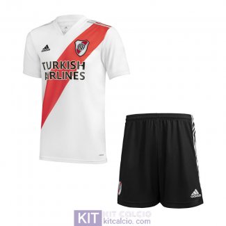 Maglia River Plate Bambino Gara Home 2020/2021