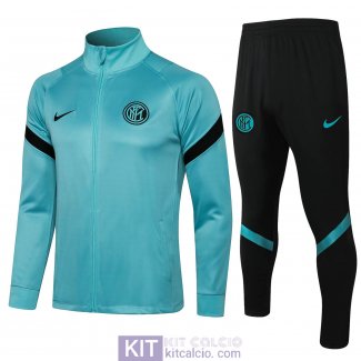 Inter Milan Giacca Green + Pantaloni Black 2021/2022