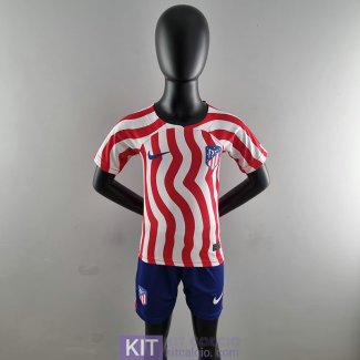 Maglia Atletico De Madrid Bambino Gara Home 2022/2023