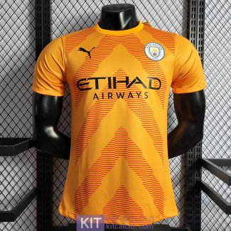 Maglia Authentic Manchester City Portiere Orange 2022/2023