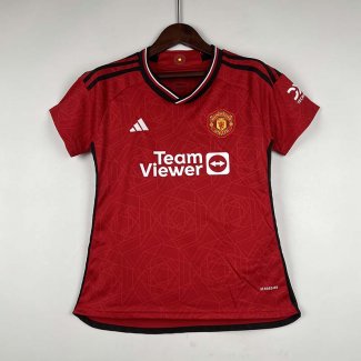 Maglia Donna Manchester United Gara Home 2023/2024