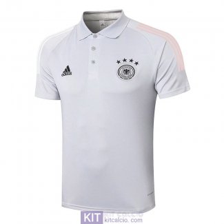 Maglia Germania Polo Light Grey 2020/2021