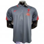 Maglia Liverpool Polo Dark Gray 2020/2021
