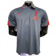 Maglia Liverpool Polo Dark Gray 2020/2021