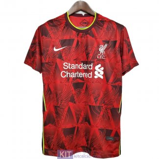 Maglia Liverpool Training Red Black 2020/2021