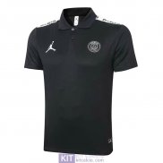 Maglia PSG x Jordan Polo Black 2020/2021