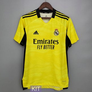 Maglia Real Madrid Portiere Yellow 2021/2022