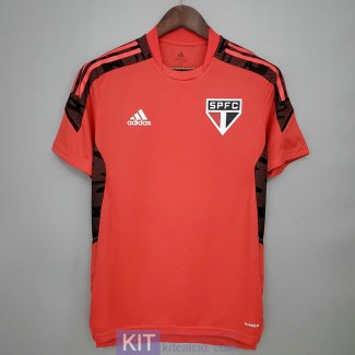 Maglia Sao Paulo FC Training Red Black 2021/2022