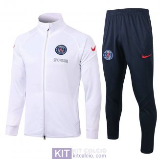 PSG Giacca White + Pantaloni 2020/2021