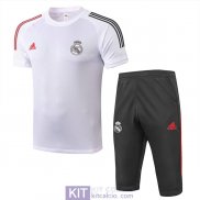 Real Madrid Formazione Felpa White + Pantaloni Black 2020/2021