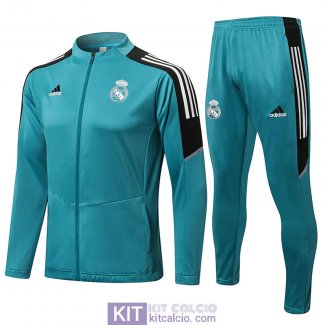 Real Madrid Giacca Green III + Pantaloni Green 2021/2022