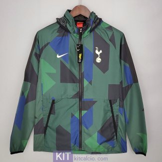 Tottenham Hotspur Giacca A Vento Green Pattern 2021/2022