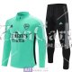 Arsenal Formazione Felpa Green + Pantaloni Black 2021/2022