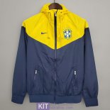 Brasile Chaqueta Rompevientos Yellow Blue II 2021/2022