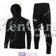 Liverpool Giacca Cappuccio Black I + Pantaloni Black I 2022/2023