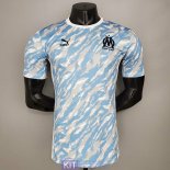Maglia Authentic Olympique Marseille Tracksuit Blue 2021/2022