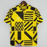 Maglia Borussia Dortmund Pre Match Yellow Black 2022/2023