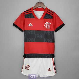 Maglia Flamengo Bambino Gara Home 2021/2022