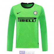 Maglia ML Inter Milan Portiere Green 2020/2021