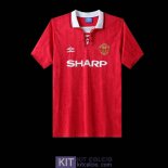 Maglia Manchester United Retro Gara Home 1992/1993