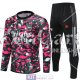 Arsenal Formazione Felpa Pink Pattern + Pantaloni Black 2021/202