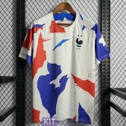 Maglia Francia Training Suit White II 2022/2023