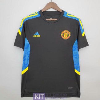 Maglia Manchester United Training Black IV 2021/2022