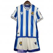 Maglia Real Sociedad Bambino Gara Home 2020/2021