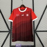 Maglia Svizzera Retro Gara Home 2023/2024