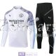 Manchester City Formazione Felpa White + Pantaloni 2020/2021