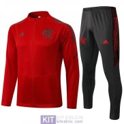 Flamengo Giacca Red + Pantaloni Black 2021/2022