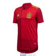 Maglia Authentic Spagna Gara Home EURO 2020
