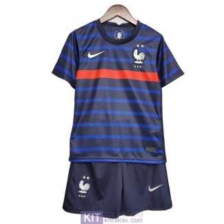 Maglia Francia Bambino Gara Home Euro 2020