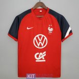 Maglia Francia Training Red III 2021/2022