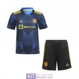 Maglia Manchester United Bambino Gara Third 2021/2022
