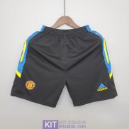 Pantaloncini Manchester United Training Black IV 2021/2022