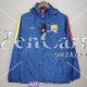 Barcelona Giacca A Vento Blue Camouflage 2021/2022