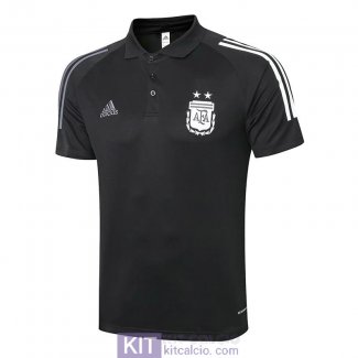 Maglia Argentina Black Polo 2020/2021