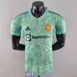 Maglia Authentic Manchester United Portiere Green 2022/2023