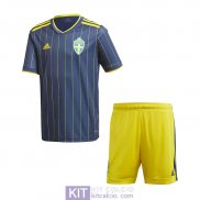 Maglia Svezia Bambino Gara Away 2021/2022