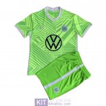 Maglia VFL Wolfsburg Bambino Gara Home 2021/2022