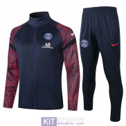 PSG Giacca Red Navy + Pantaloni 2020/2021