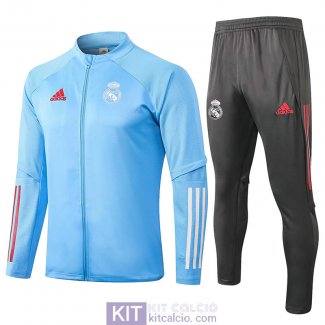 Real Madrid Giacca Blue + Pantaloni 2020/2021