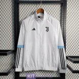 Juventus Giacca A Vento White II 2023/2024