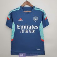 Maglia Arsenal Training Blue IV 2021/2022