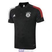 Maglia Bayern Munich Polo Black 2020/2021